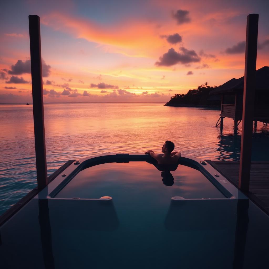 Spa Tahiti — ambiance l'horizon lisse